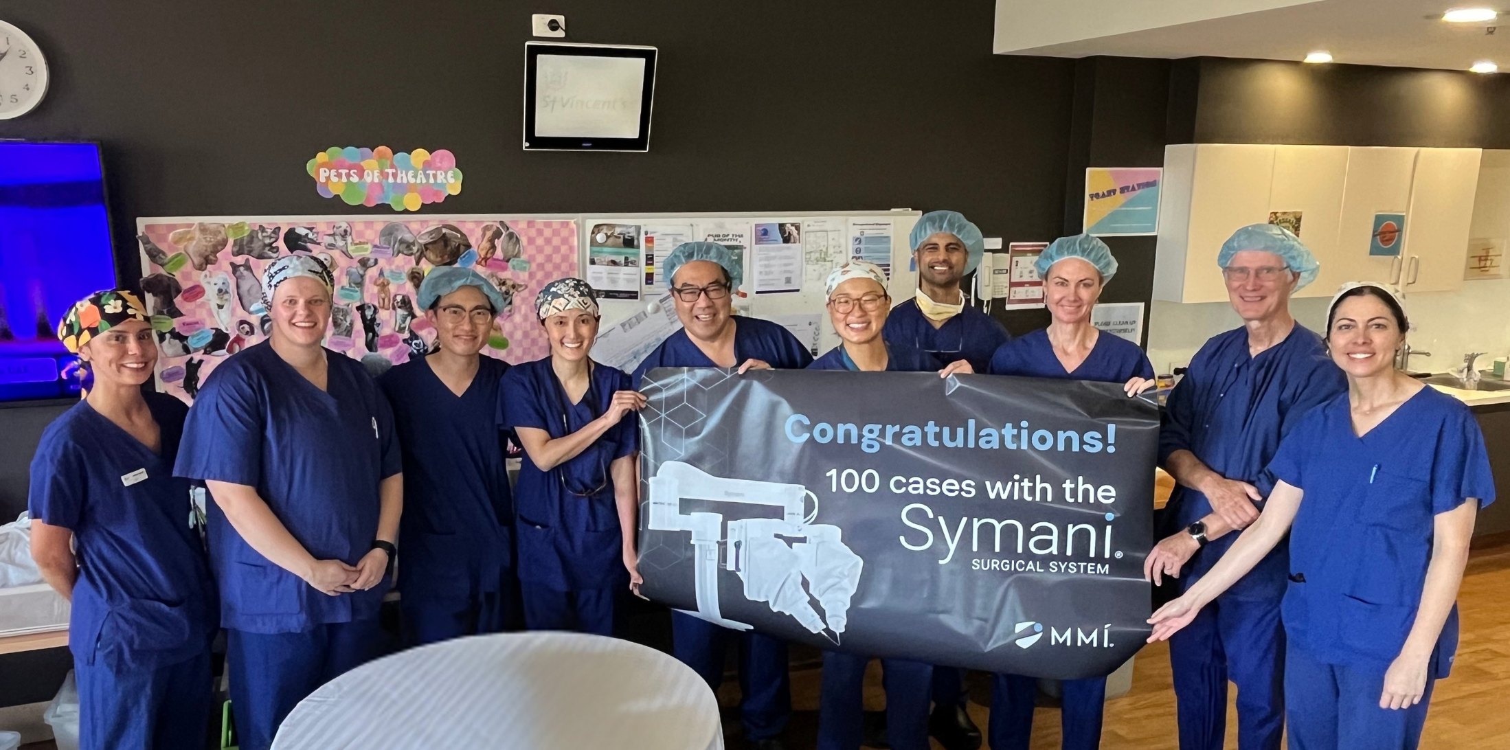 ST VINCENT’S HOSPITAL REACHES SIGNIFICANT MILESTONE WITH REVOLUTIONARY MICROSURGERY OPERATIONS SVHM-Symani-Photo.png