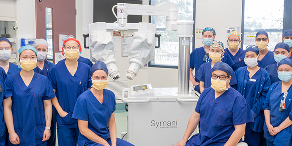 St Vincent's Revolutionises Microsurgery with First-of-a Kind Robotic Technology undefined